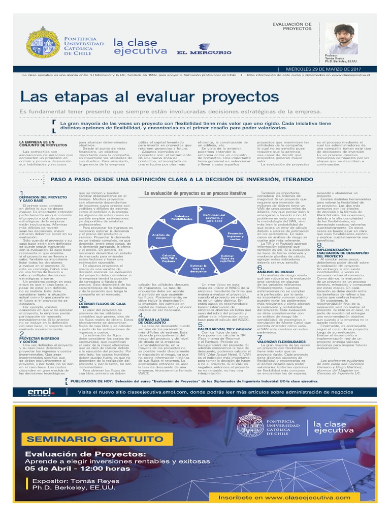 Evaluando Etapas Clave para la Evaluación Efectiva de Proyectos | PDF ...