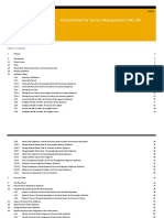 Procurement For Service Management (3NI - FR)