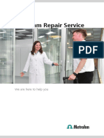 Metrohm Repair Service: We Are Here To Help You