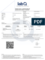 Laboratory Result Report: Laporan Hasil Laboratorium