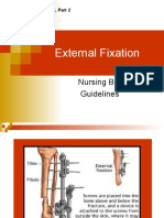 External Fixation: Nursing Best Practice Guidelines