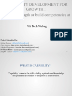 Capability Development For Growth: Leverage Strength or Build Competencies at