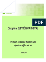 Digital Eletrônica Introdução