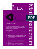 The Back Files: Published by The Canadian Mathematical Society