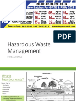 Treatment of Hazardous Final