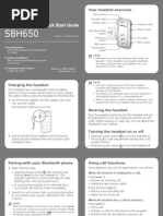 Your Headset Overview