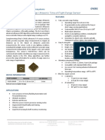 Long-Range Ultrasonic Time-of-Flight Range Sensor: Ch201 Highlights Features