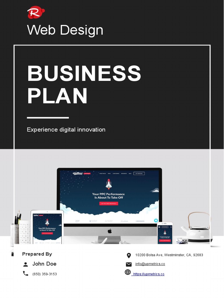 web design business plan pdf