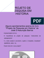 Aula 04 - Projeto de Pesquisa em História