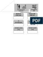 Planilha de acompanhamento de operações binárias