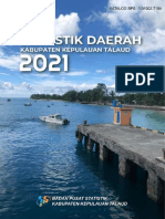 Statistik Daerah Kabupaten Kepulauan Talaud 2021