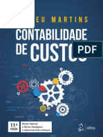 Contabilidade Custos GABARITO Do Livro de Exercícios Eliseu Martins 11º Ed