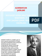 Azərbaycan Şairləri