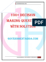 100+ Decision Making Questions With Solution: Daily Visit