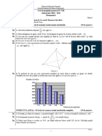 Mate.Info.Ro.2859 Testul 1 de pregatire pentru Evaluarea Nationala, Matematica