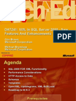 DAT241: XML in SQL Server 2000 - New Features and Enhancements