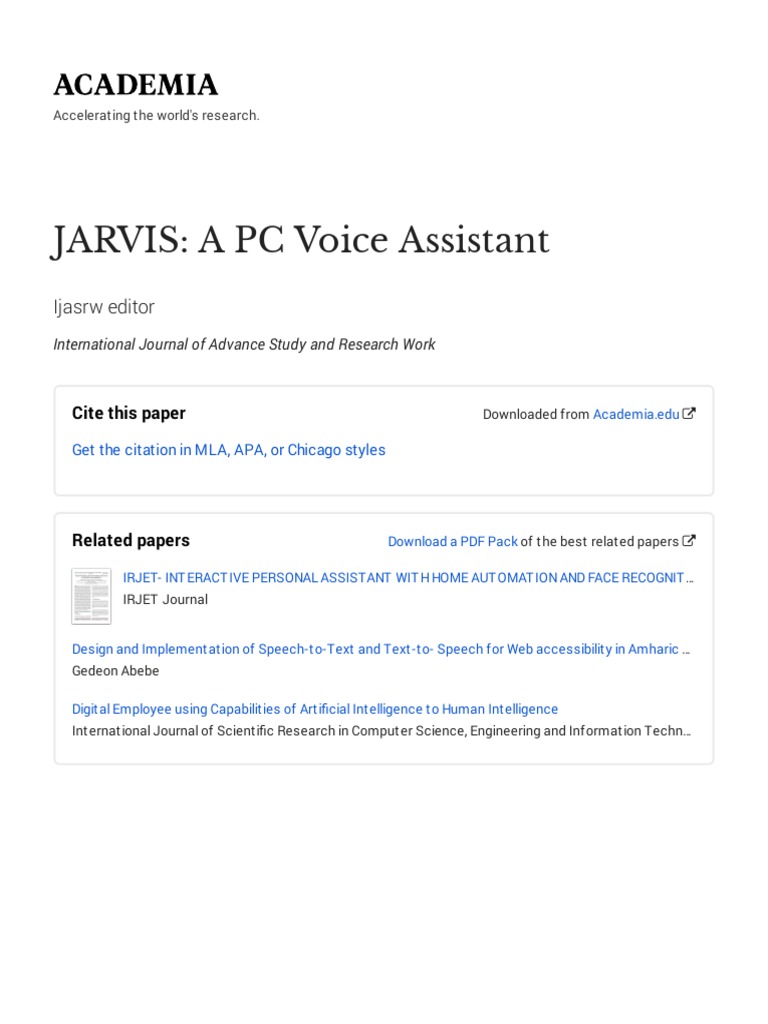 Jarvis Voice Assistant For PC | PDF | Speech Synthesis | Regular Expression