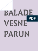 Balade Vesne Parun
