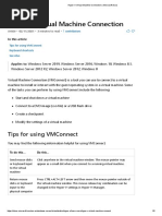 Hyper-V Virtual Machine Connection - Microsoft Docs