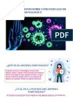 Recomendaciones Sobre Cómo Fortalecer El Sistema Inmunológico