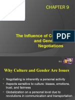 The Influence of Culture and Gender On Negotiations