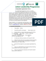 Interpreter Application Form