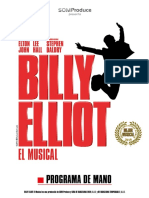 Billy Elliot Programa de Mano