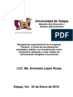 Proyecto de Investigacion Tesis Reingenieria Organizacional Campus - 2