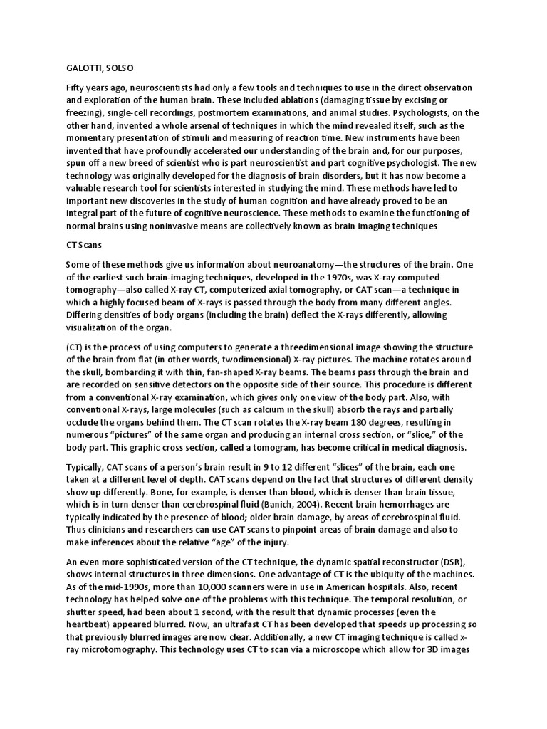 Brain Imaging Techniques Pdf Functional Magnetic Resonance Imaging