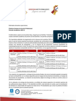 Comunicado Docentes Supervisores