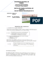 Problematica Del Manejo Integral de Cuencas (Semana 2)