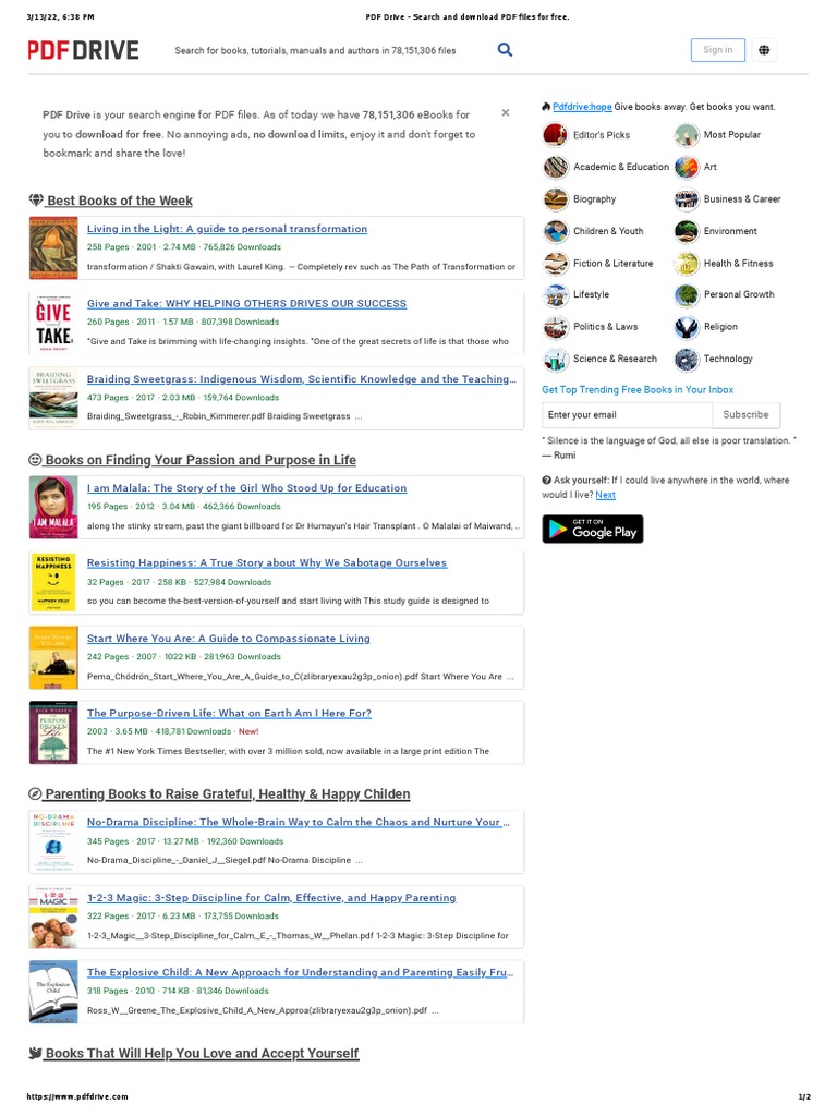 PDF Drive - Search and Download PDF Files For Free | PDF