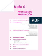 Procesos de producción y cadena de suministro