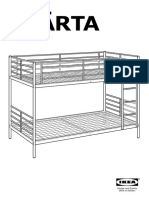 Svarta Bunk Bed Frame AA 906799 4 Pub