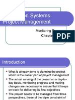 Information Systems Project Management: Monitoring Progress