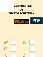 Cuadernillo de Lectoescritura-Silabas