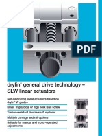 Drylin General Drive Technology - SLW Linear Actuators