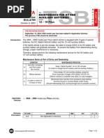 PG007-03 Toyota Service Bulletin - Maintenance For HV and Auxiliary Batteries