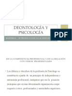 Deontología y Psicología
