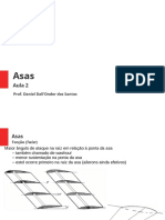 Twist, diedro e camada limite em asas de avião