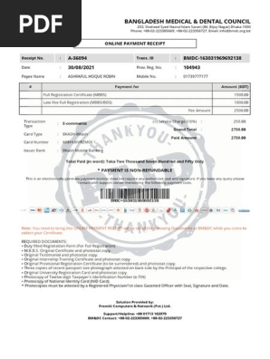 Payment