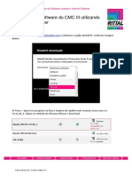 Procedimento - CMC III - AtualizaþÒo de Software by IE