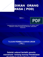 Andragogi - Pendidikan Orang Dewasa (Pod)