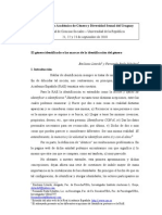 El género identificado o las marcas de la identificación del género - Litardo y Rada Schultze