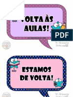 Plaquinhas Volta Às Aulas