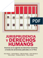 Jurisprudencia y derechos humanos. Avances en la agenda de derechos humanos a través de sentencias judiciales en el Perú