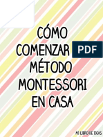 COMENZAR MONTESSORI EN CASA