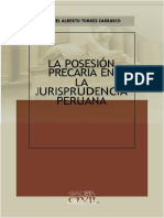 La Posesion Precaria en La Jurisprudencia Peruana