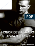 Tonya Burrows - Serie Hornet - 03 Honor Destrozado