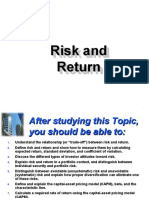 Risk and Return